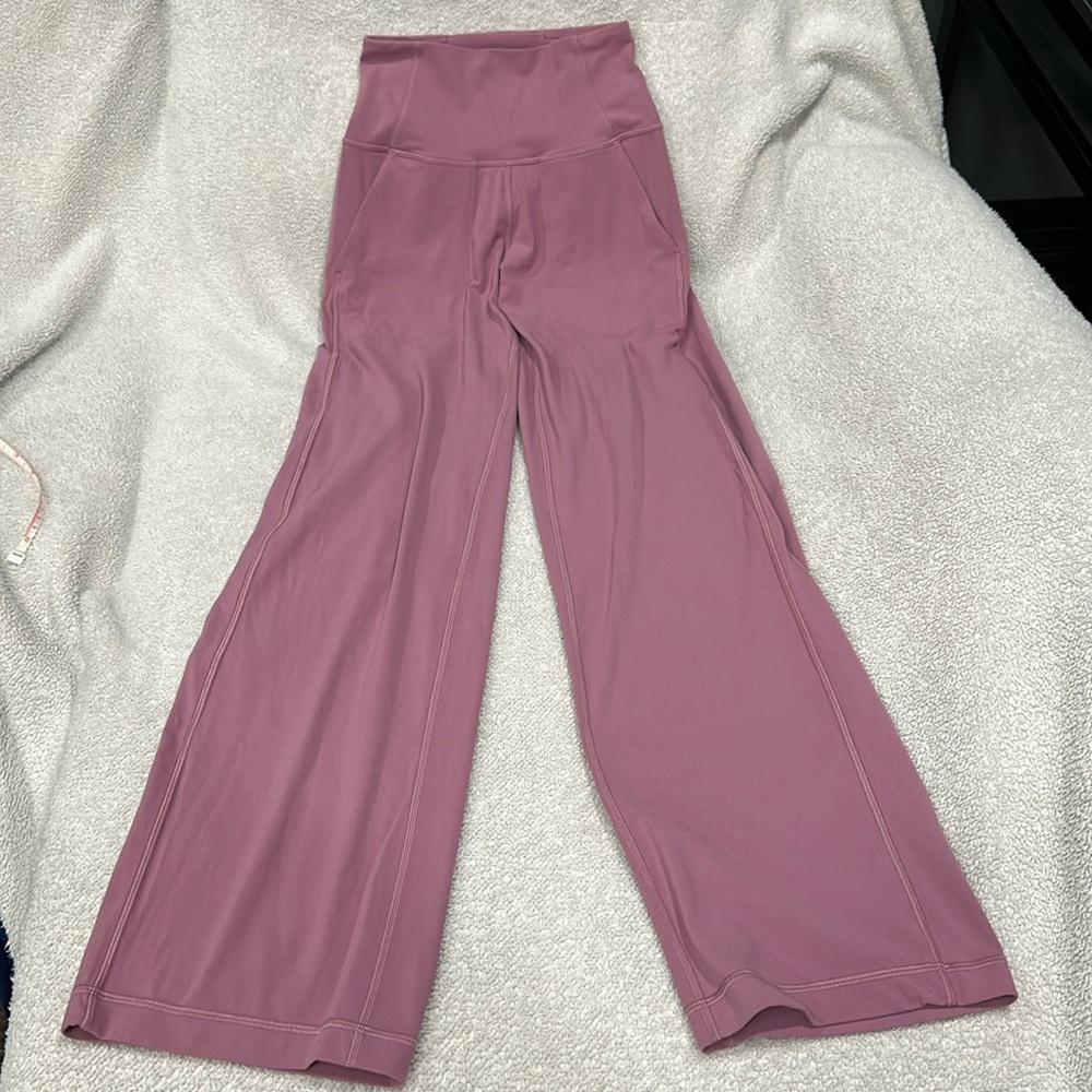lululemon athletica align wide leg pants